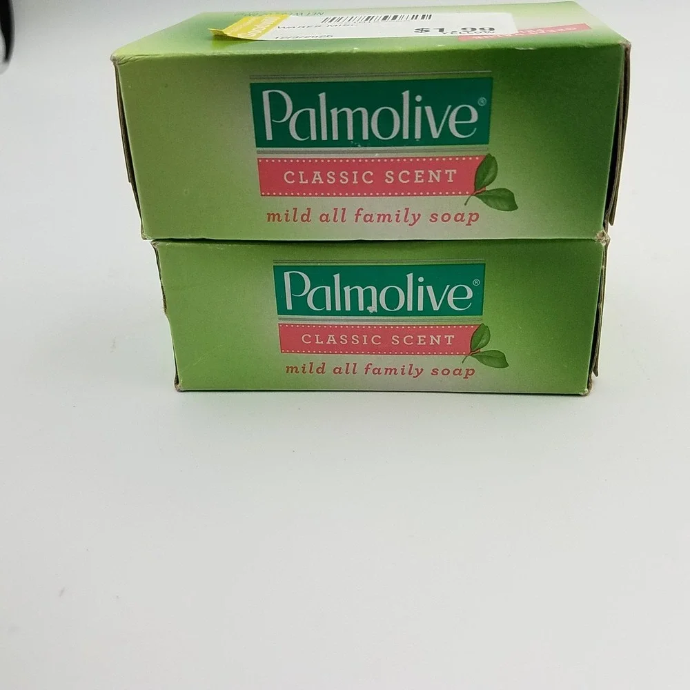 Palmolive Bath Bar Mild All Family Soap, Classic Scent 3.20 oz,  2 Pack  Lot4196